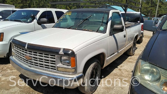 1993 Chevrolet C1500 Pickup Truck, VIN # 1GCEC14Z0PZ217081