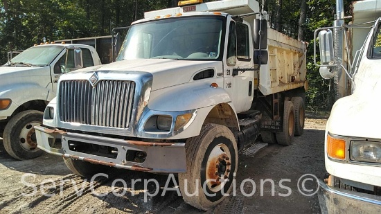 2004 International 7400 12-Yd Dump Truck, VIN # 1HTWGAARX4J082203
