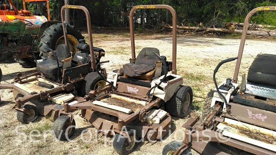 Grasshopper 223 Zero Turn Mower S/N 6111484, Can't get hours, Does Not Run, No Key, Scrap, Unit