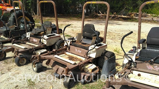 Grasshopper 223 Zero Turn Mower S/N 5910175, Can't get hours, Does Not Run, No Key, Scrap, Unit