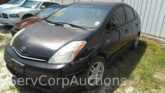 2007 Toyota Prius Passenger Car, VIN # JTDKB20UX77677608 No Key
