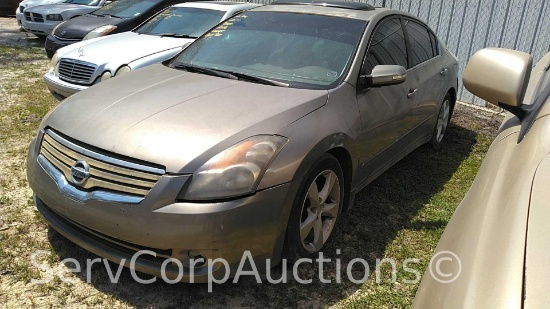2008 Nissan Altima Passenger Car, VIN # 1N4BL21E18C143352 No Key, Reconstructed