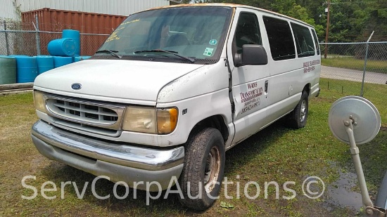 1998 Ford E-350 Wagon Van, VIN # 1FBSS31L8WHB47954
