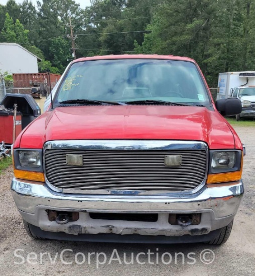 2001 Ford F-250 Pickup Truck, VIN # 1FTNW20LX1EC05422 Salvage