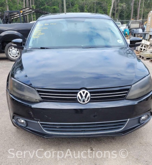 2012 Volkswagen Jetta Passenger Car, VIN # 3VWLX7AJ1CM301593 Reconstructed
