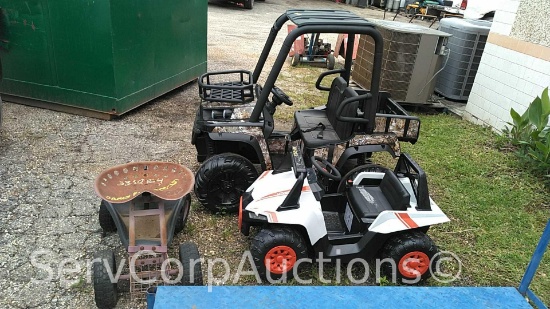 Lot of 3 Dynacraft 24-Volt, UTV, Kalee 24-Volt UTV