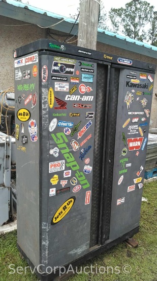 2-Door Metal Tool Cabinet