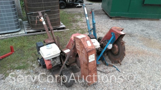 Lot of 2 Groundsaw EZ-Trenchers