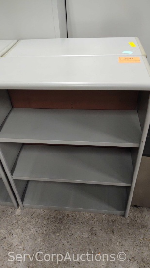 Lot of (2) 32"x13"x39" Book Cases/Shelving (Seller: City of Slidell)