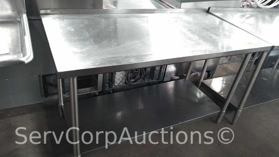 60" Stainless Table