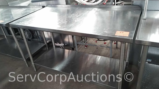 60" Stainless Table