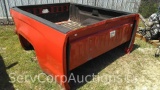Red Truck Bed