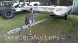 2010 Alumaweld Flat Boat HIN: AWLC9325B010, No Motor with Magictilt Boat Trailer