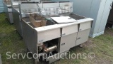 Pitco Frialator Commercial 2-Well Gas Deep Fryer with Filtering Pan (Seller: St. Tammany Parish