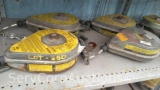 Lot on Shelf of 4 Dyna Lock 50-Ft Self Retracting Lanyards, Needs Recertification