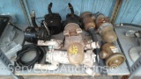 Lot on Shelf of Various Filters, Electric Oil Refineries