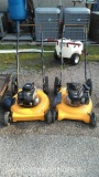 Lot of 2 Poulan Pro Push Mowers (Seller: St. Tammany Parish School Board)