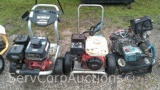 Lot of 3 Various Pressure Washers: Kohler 3300PSI, Hydro-Quip Unknown PSI - Missing Parts & Aqua Pro