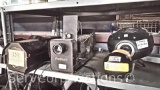 Lot on Shelf of SRL Stage Light, Probeam Channel Light, Martin MX-4 Scan Light