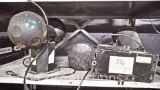 Lot on Shelf of Odyssey Flash Bang Light, Unknown Brand Projection Strobe Light