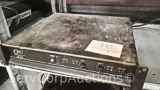 Lot on Shelf of QSC MX 1000A Professional Stereo Amplifier