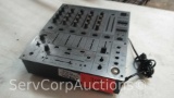 Lot on Shelf of Pioneer DJM-500 DJ Mixer