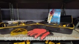 Lot on Shelf of DeWalt 20-Volt Reciprocating Saw-Works, DeWalt 20-Volt Jigsaw-Works, Jigsaw Blades,