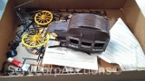 Item on Shelf of Lindberg Limited Edition 2 1/2' Long 1/16 Scale Model Concord Stagecoach w/4 Horses