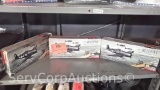 Lot of 3 Vintage F65-5 Hellcat WWII Nave Shipboard Fighter Plastic Model Kits in Open Boxes but