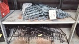 Lot on 2 Shelves of Wire Rack Seperators