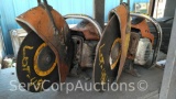 Lot on Shelf of 2 Stihl Concrete Saws