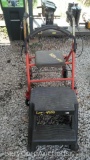 Lot of Red Walker, 2-Step Step Stool