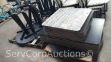 Lot of 17 Various Dining Tables with Bases