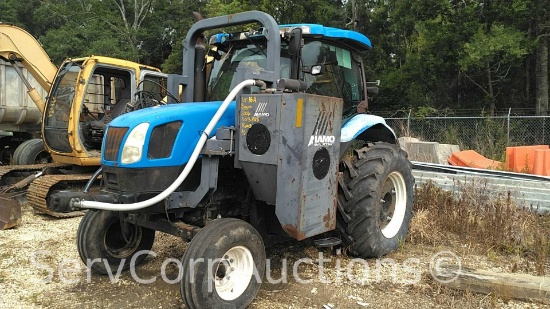 2006 New Holland TS100A, 5013 Hours, Runs, A/C, Side Boom, SN: ACP271072, Unit 66-088 (Located at