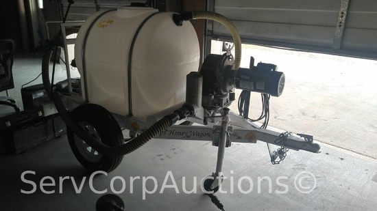 1991 Phelps Honey Wagon Pump Trailer - No Title, "PARTS ONLY"