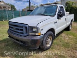 2002 Ford F-250 Pickup Truck, VIN # 1FTNF20L22EA43061