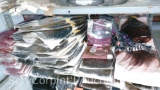 Lot on Shelf of Various Color/Type Jumbo Braid Burgundy/Black 1, 1B, 2, 4, 6, 33, Royal Imex Like