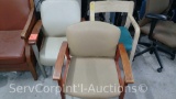 Lot of 3 Various Guest Chairs (Seller: St. Tammany Parish Hospital)