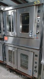 Montague Commercial Double Stack Gas Oven, Missing Doors, Knobs and Blowers, Parts Only (Seller: St.