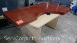 Lot of (3) 6' Desk Tops No Legs/Sides & Small Wooden 4' 5