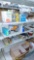 Lot Of Polyblend Grout, Rubbing Compound, Spackling Powder, Wallpaper Stripper, Plaster, Concrete