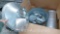 Lot Of Galvanized Wash Bins, Gas B-Vent, B-Vent Adhesive