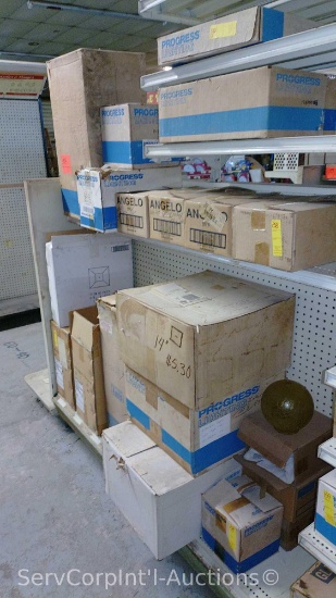 Lot Of Various Size Replacement Globes, Square Glass Covers