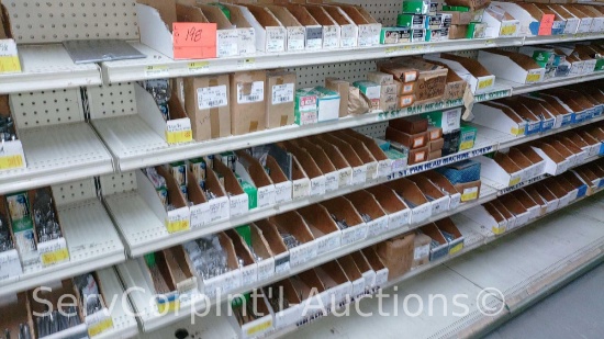 Lot Of Various Size Lock Washers, Nuts, Hex Head Cap Screws, Machine Screws, Set Screws, Fine Thread