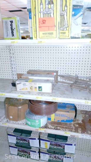 Lot Of Victor Mole Traps, Disston Electrical Grass Shears, Various Lawn & Garden Safety Edges,