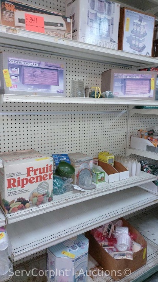 Lot Of Rival Wrap Tamer, Spice Racks, Under Cabinet Concealed Towel Holder, Napkin Holder, Stoppers,