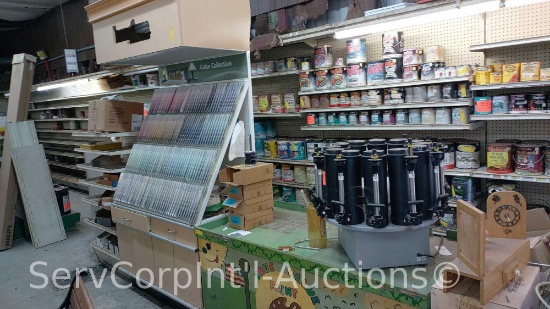 Lot of Hero 12-Station Paint Colorant Dispenser, Easy Care Ultra-Premium Custom Mix Color Samples,