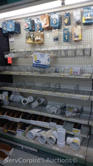 Lot Of Various Size PVC Fittings, Wing Tees, Universal Line Valves, Water Line Valve, Hot Water