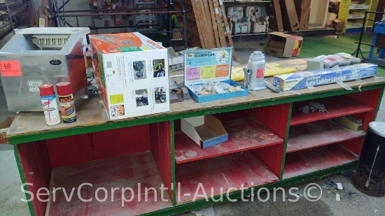 Lot Of Wind Chaser Countertop Ice Machine, Remington Electric Blower, Book Clips, Ladder Mix, Auto