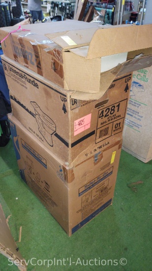 Lot of Toilet-To-Go, Rim Bowl, Medicine Cabinet